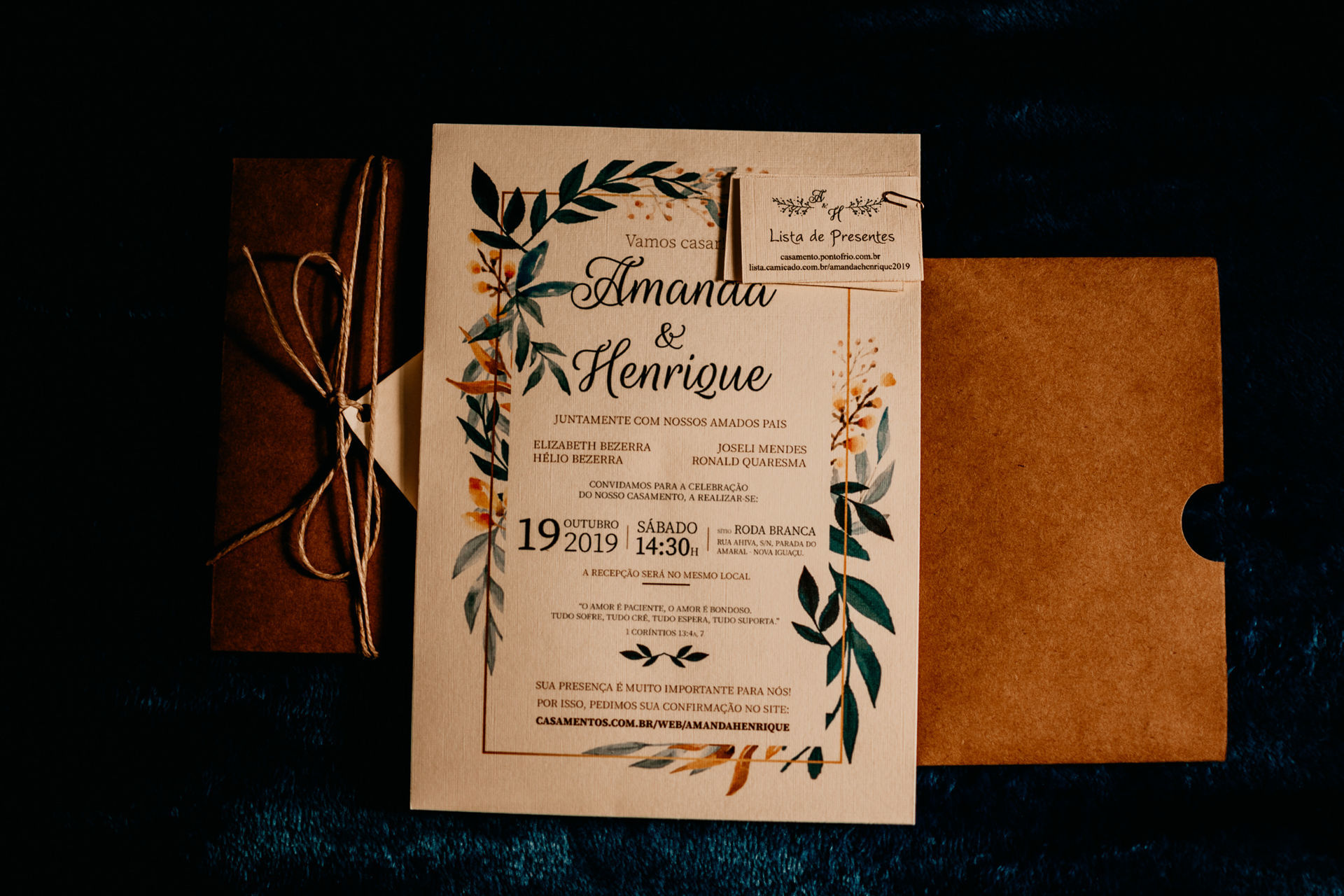 Foto CASAMENTO AMANDA E HENRIQUE, NOVA IGUAÇU, SÍTIO RODA BRANCA - RJ - Imagem 0