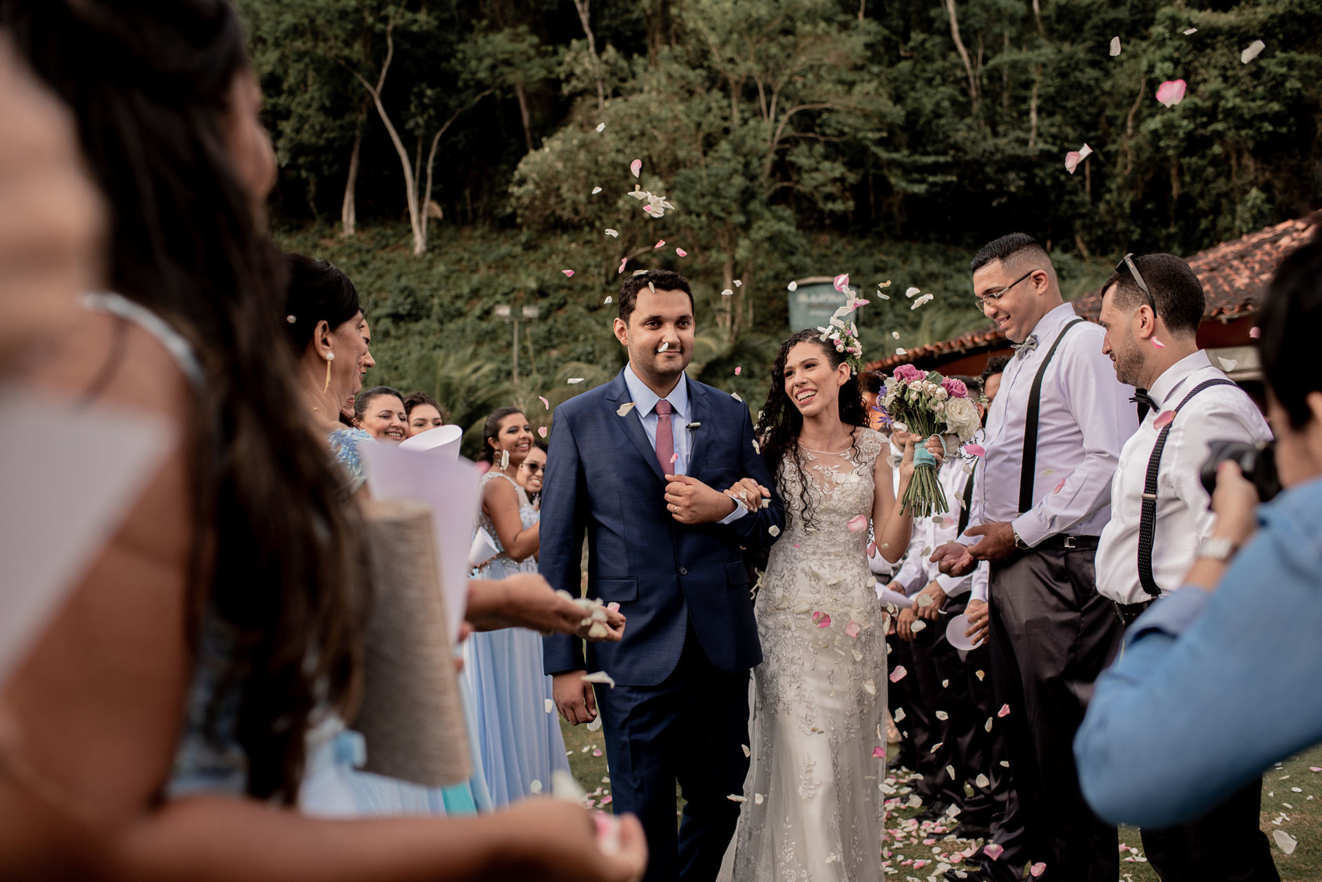 Foto CASAMENTO AMANDA E HENRIQUE, NOVA IGUAÇU, SÍTIO RODA BRANCA - RJ - Imagem 31