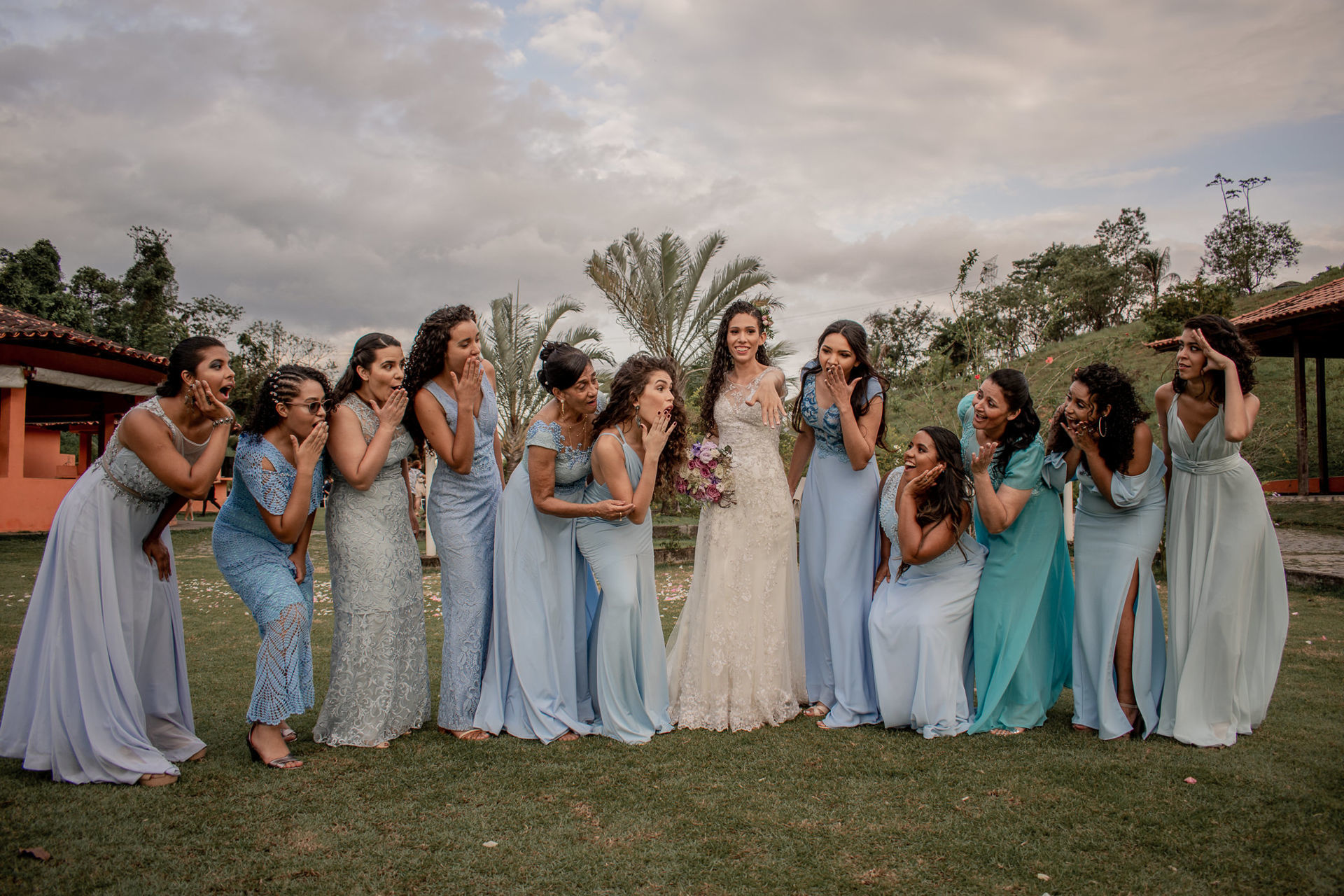 Foto CASAMENTO AMANDA E HENRIQUE, NOVA IGUAÇU, SÍTIO RODA BRANCA - RJ - Imagem 35
