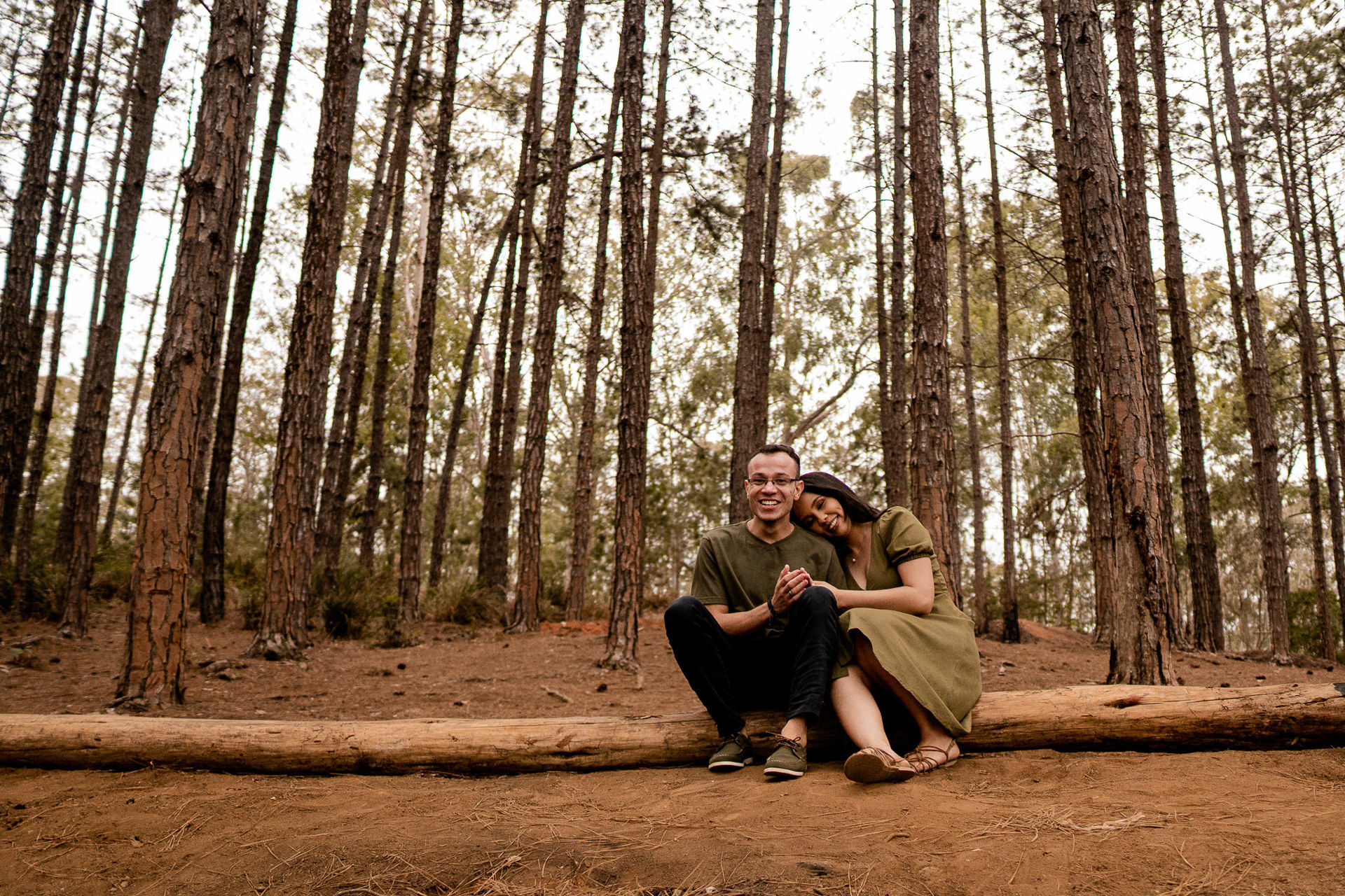 Foto ENSAIO PRÉ WEDDING GABRIEL E THAY, PETRÓPOLIS - RJ, ENSAIO DOS PINHEIROS - Imagem 0