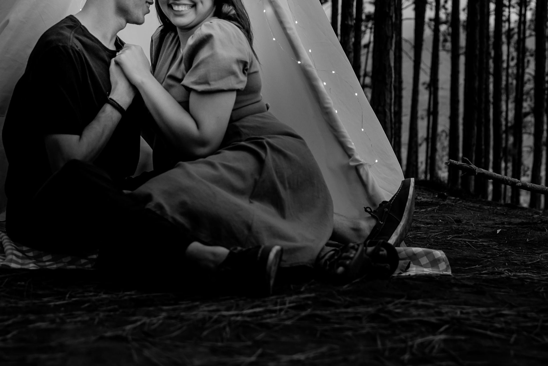 Foto ENSAIO PRÉ WEDDING GABRIEL E THAY, PETRÓPOLIS - RJ, ENSAIO DOS PINHEIROS - Imagem 11