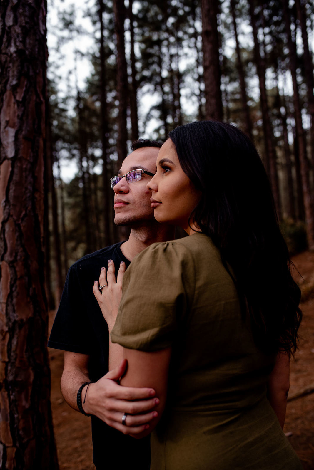 Foto ENSAIO PRÉ WEDDING GABRIEL E THAY, PETRÓPOLIS - RJ, ENSAIO DOS PINHEIROS - Imagem 9