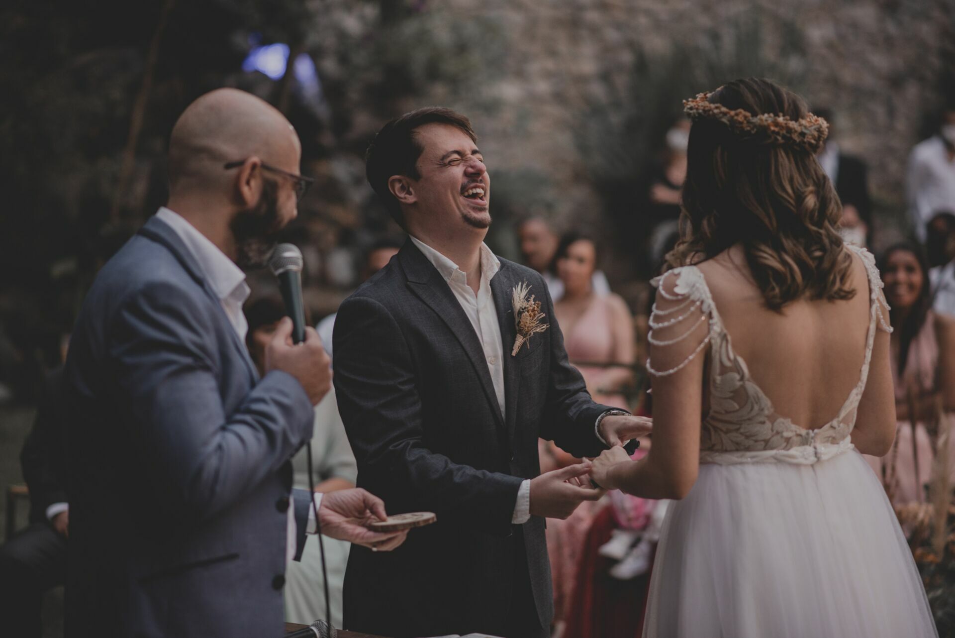 Foto CASAMENTO FIM DE TARDE, TICHO HOUSE SANTA CRUZ DA SERRA - RJ - Imagem 23