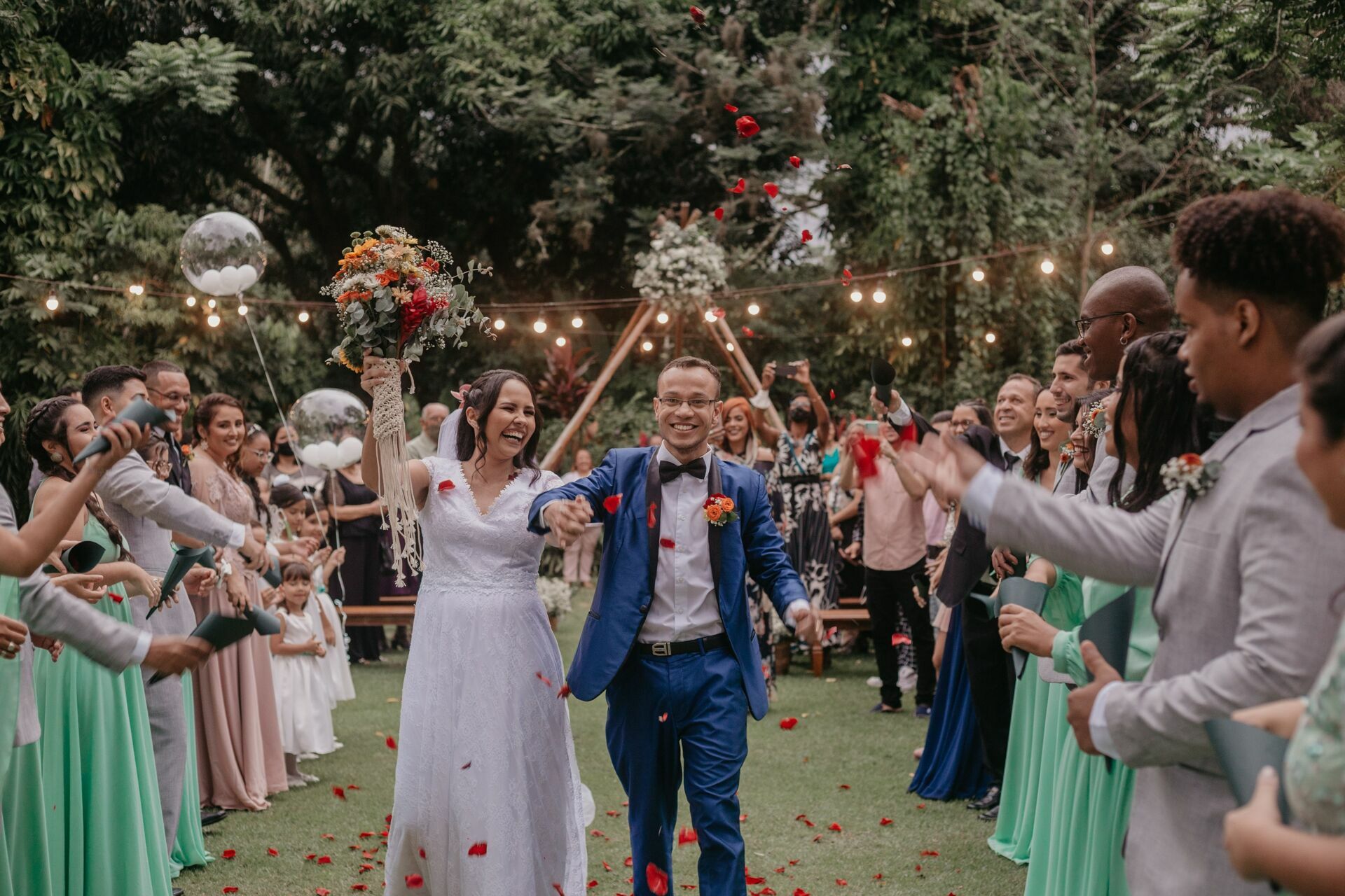 Foto WEDDING GABRIEL E THAY, SÃƒÂTIO INFINITY GARDEN GUARATIBA - RJ - Imagem 13