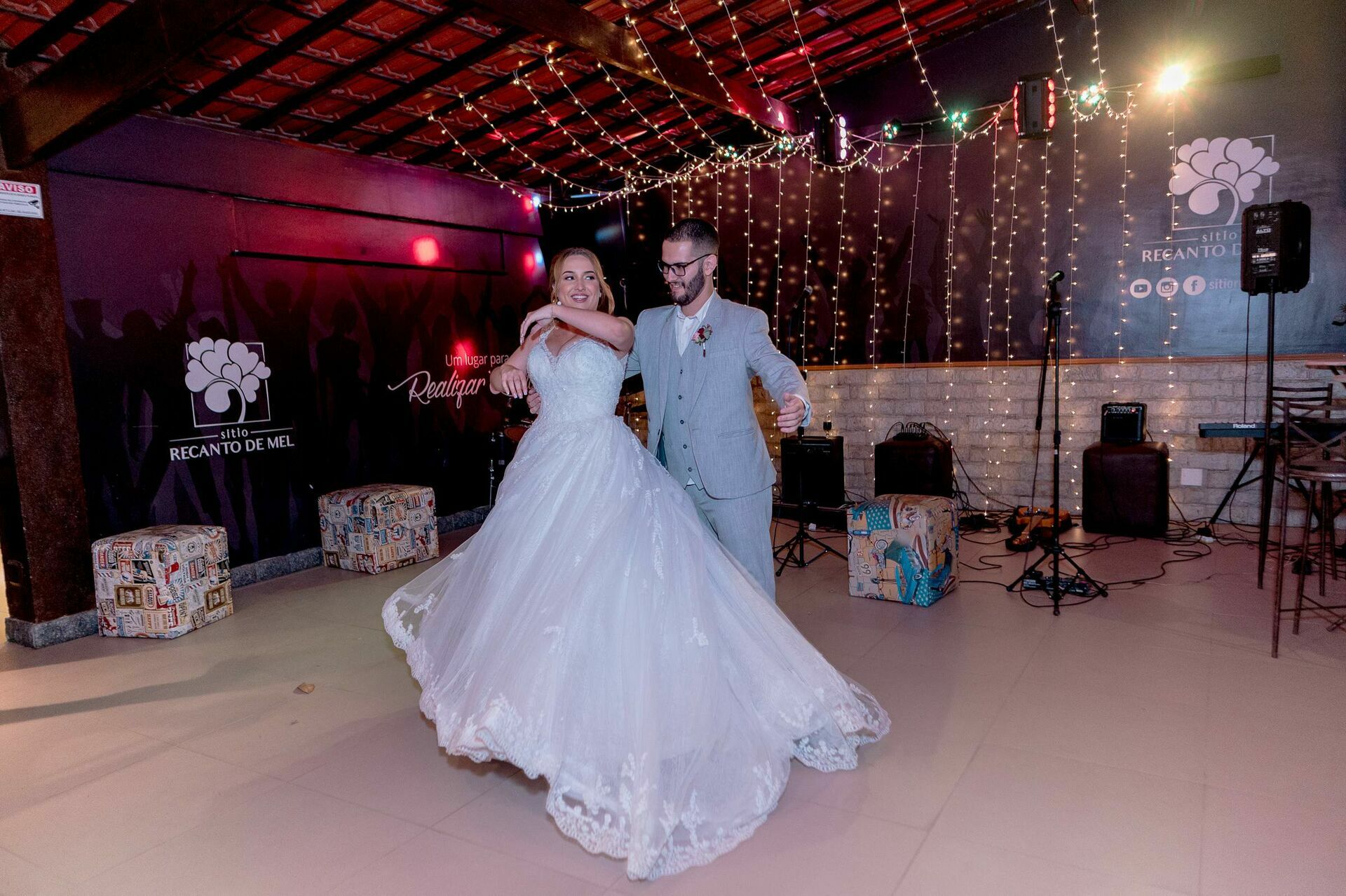 Foto CASAMENTO RAQUEL E RENNAN, SITIO RECANTO DE MEL, NOVA IGUAÇU - RJ - Imagem 82