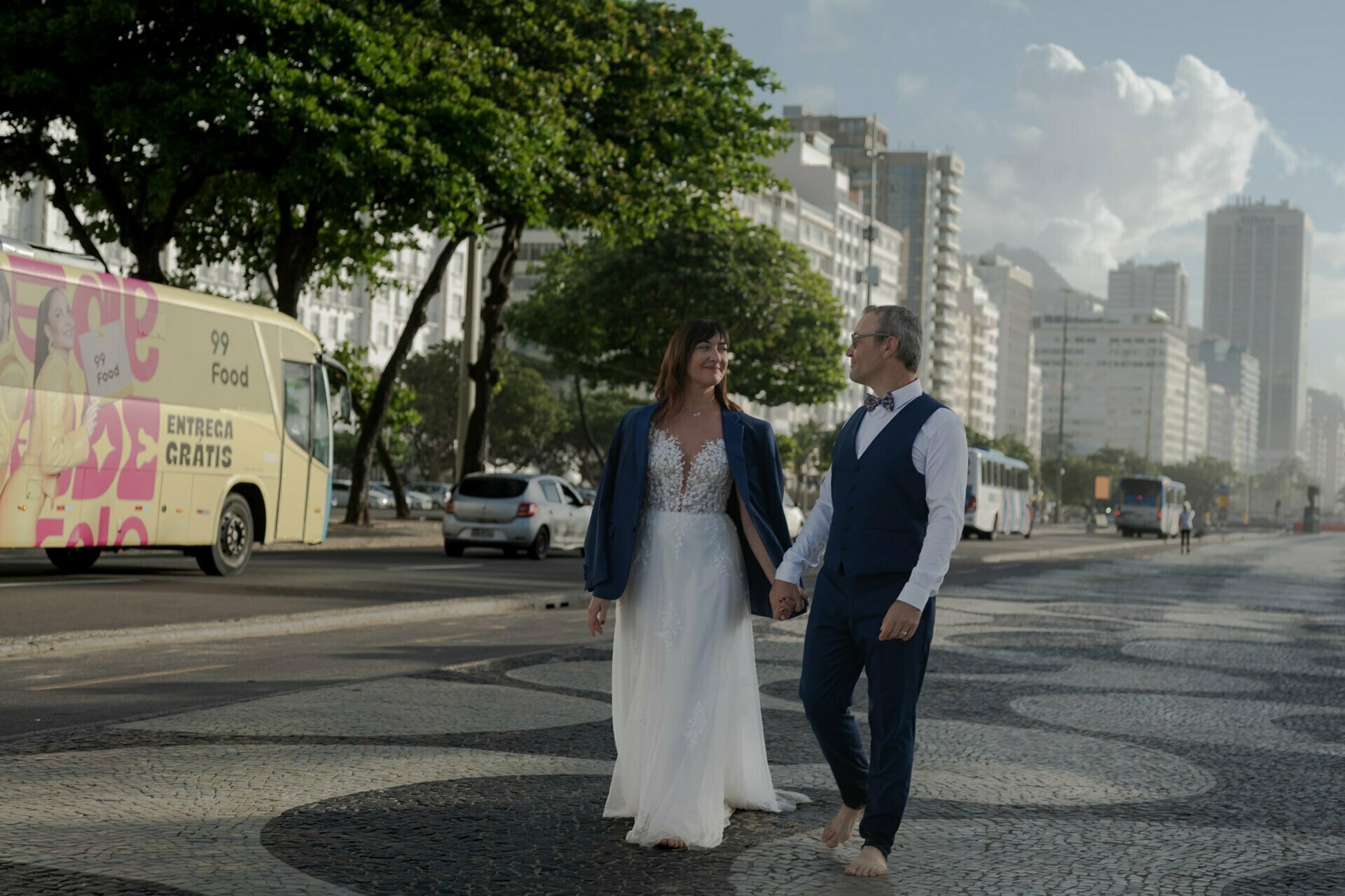 LUA DE MEL NO BRASlL, LANDRY E SABINE, ORLA DE COPACABANA, RIO DE JANEIRO - RJ 